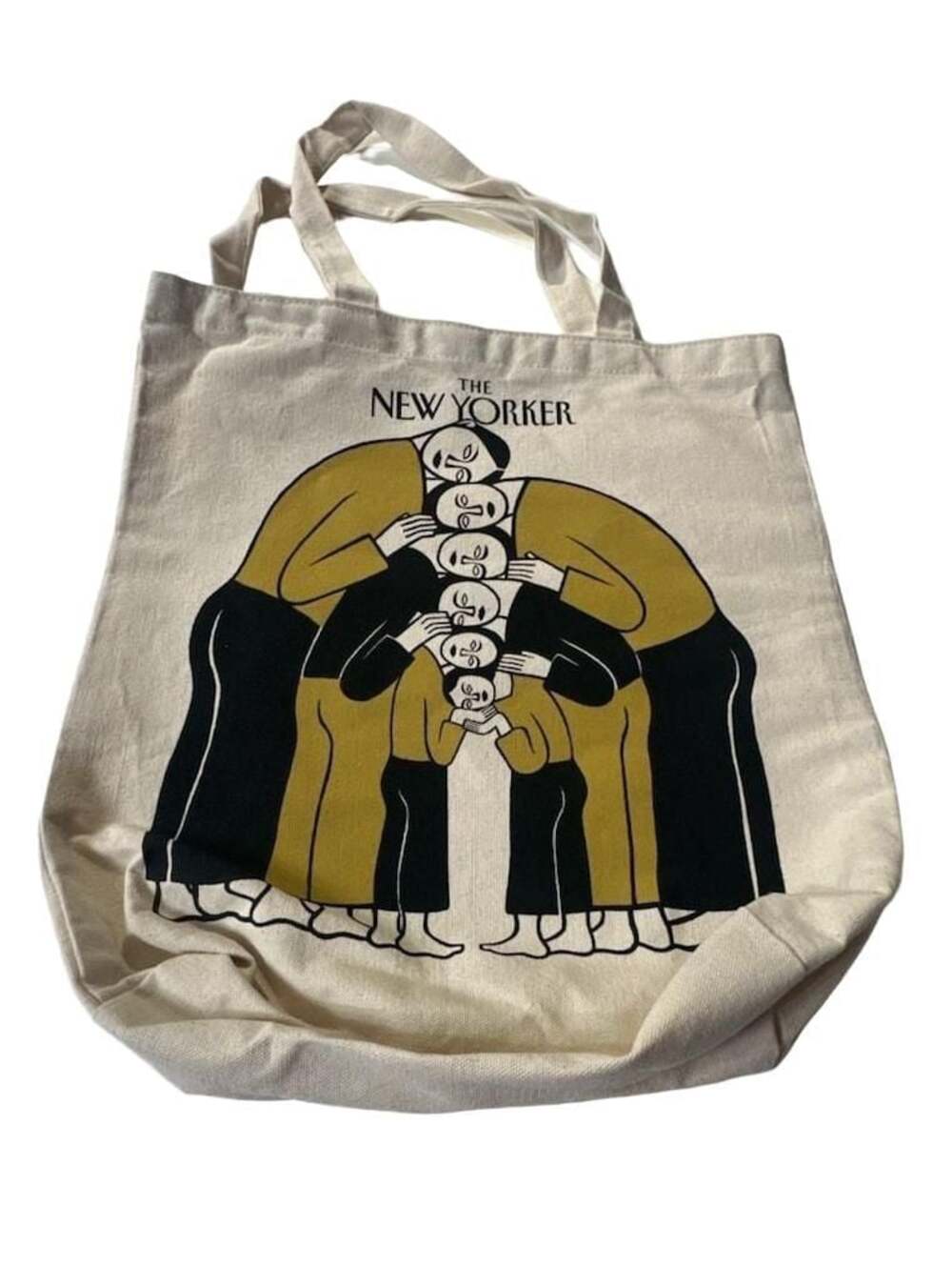 Authentic The New Yorker Magazine "Matryoshka" Canvas Tote Bag by RLR (2021 L/E)